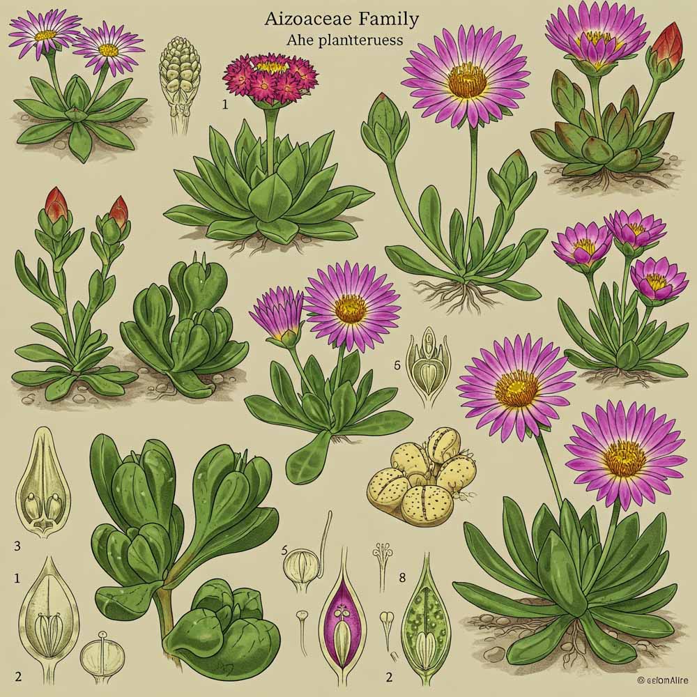 aizoaceae kristalyviragfelek