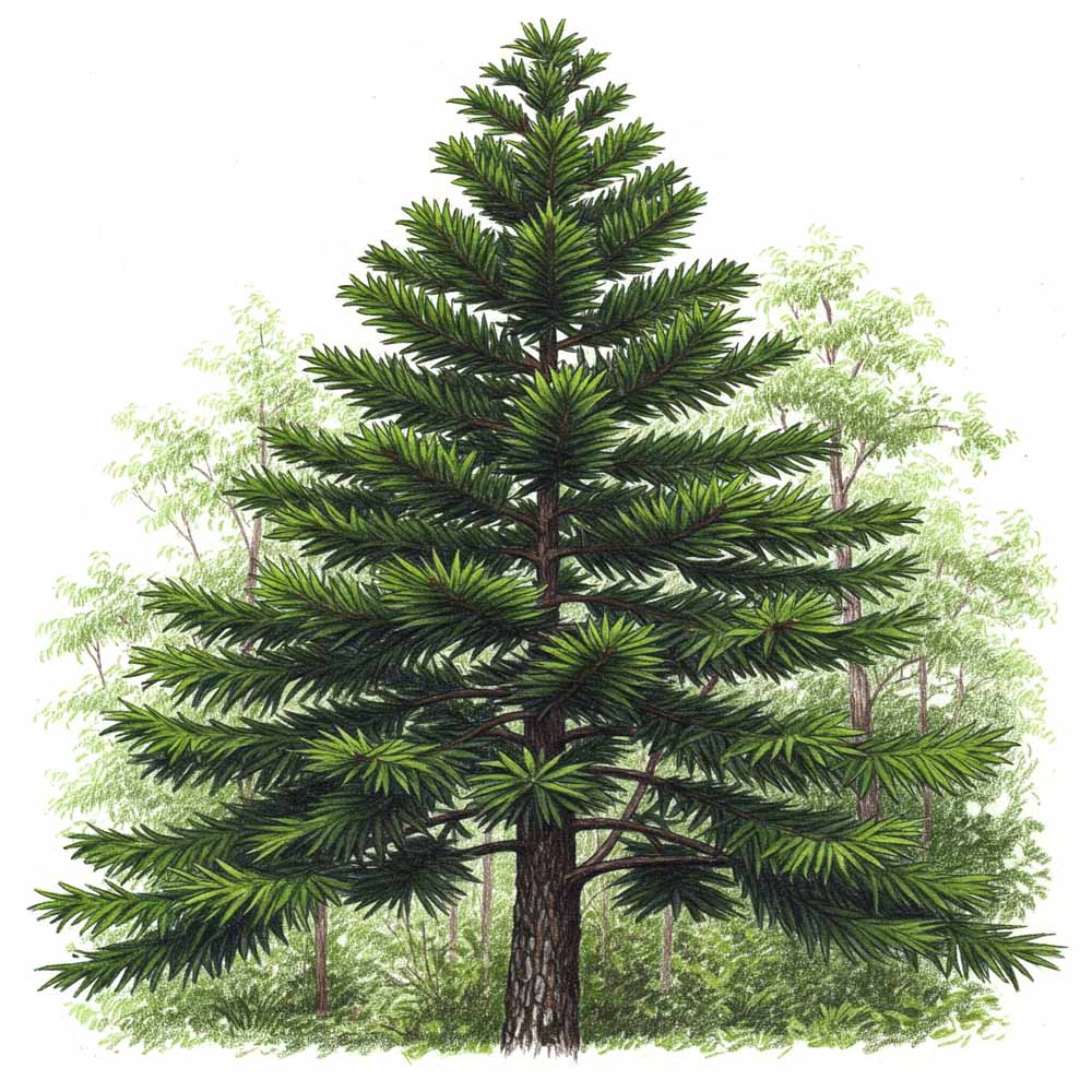 bunya bunya monkey puzzle tree false monkey puzzle