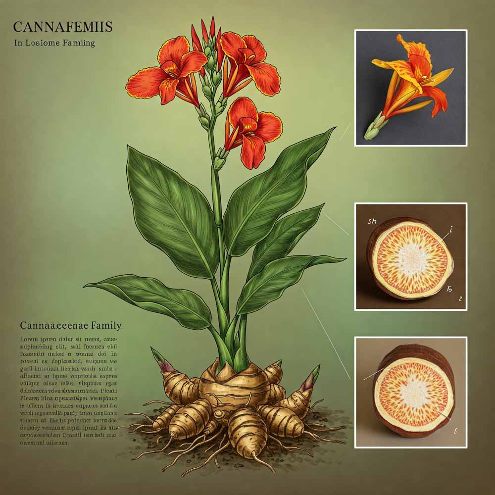 Kánnafélék (Cannaceae) - Növénycsaládok
