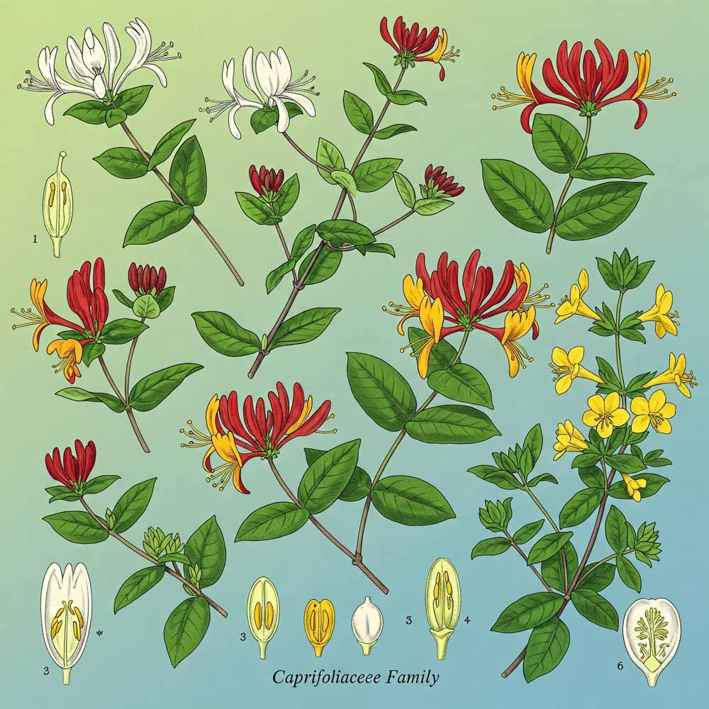 caprifoliaceae loncfelek