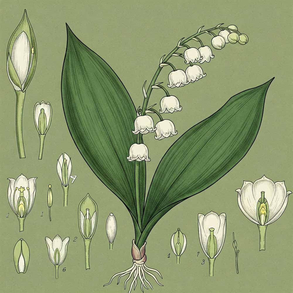 convallariaceae gyongyviragfelek