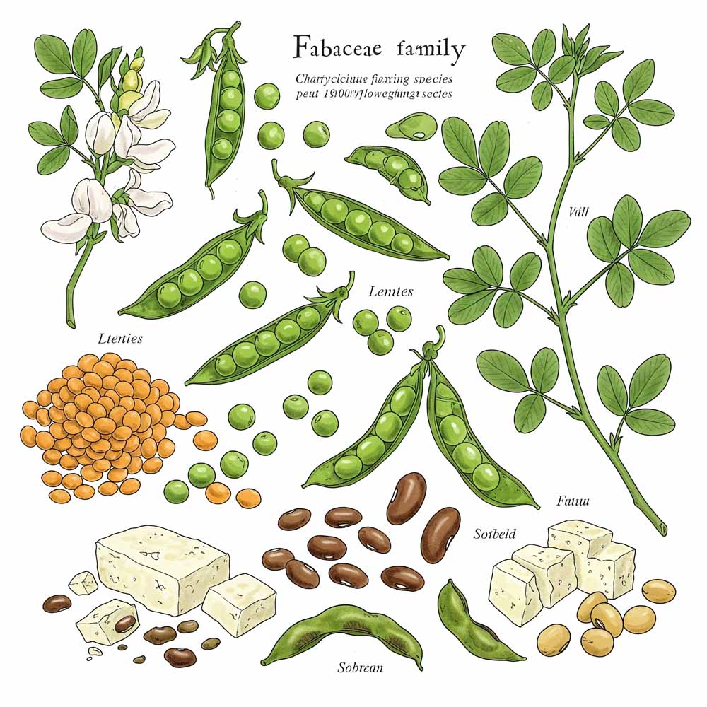 fabaceae or leguminosae huvelyesek