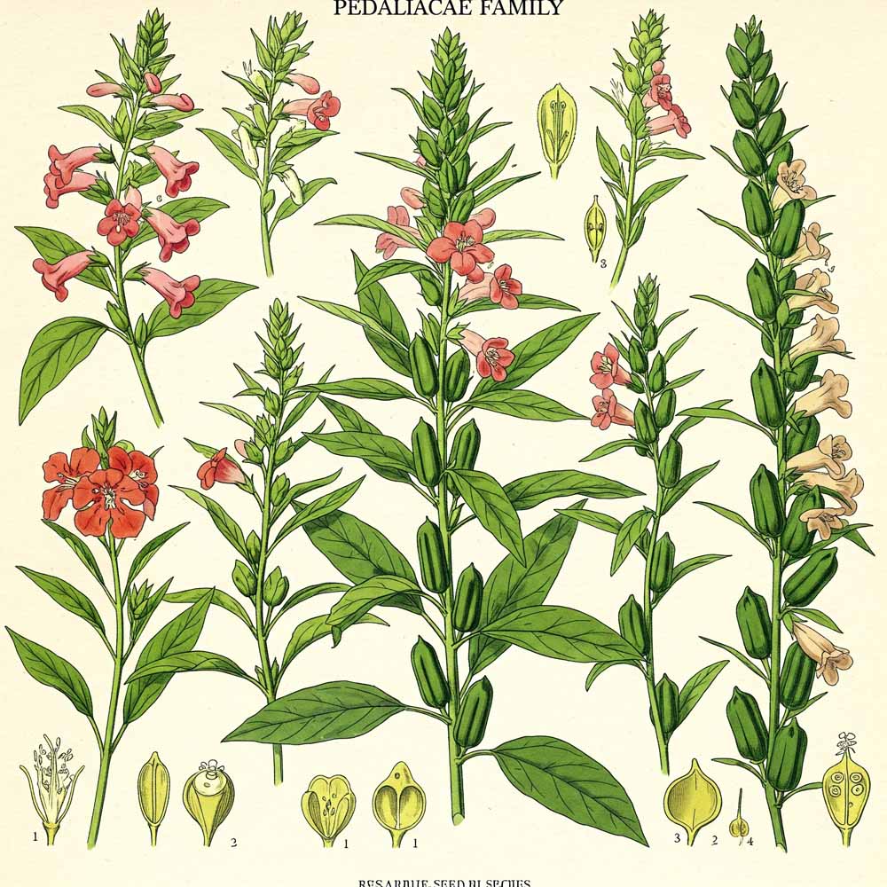 pedaliaceae szezamfelek