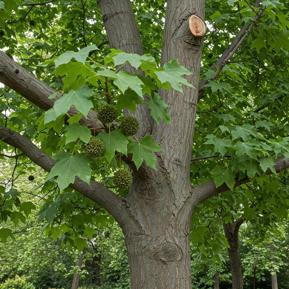 Platánfélék (Platanaceae) 49 platanaceae platanfelek