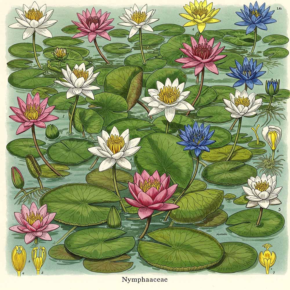 Tündérrózsafélék (Nymphaeaceae)